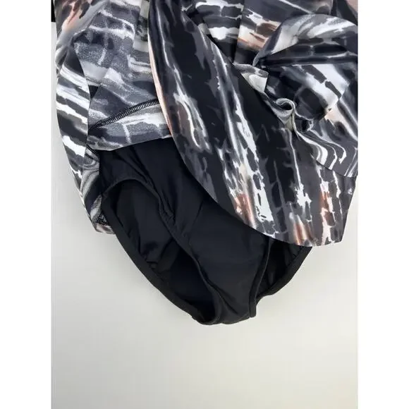 Women’s Swim Solutions Tummy Control One Piece Swimsuit 8 - Picture 5 of 8